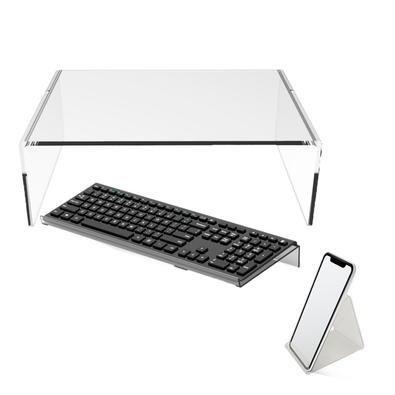 Kit Suporte Monitor + Teclado + Porta Celular
