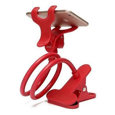 Suporte Celular Articulado Mesa Haste Flexível Universal Cor:vermelho;tamanho:único;gênero:unissex