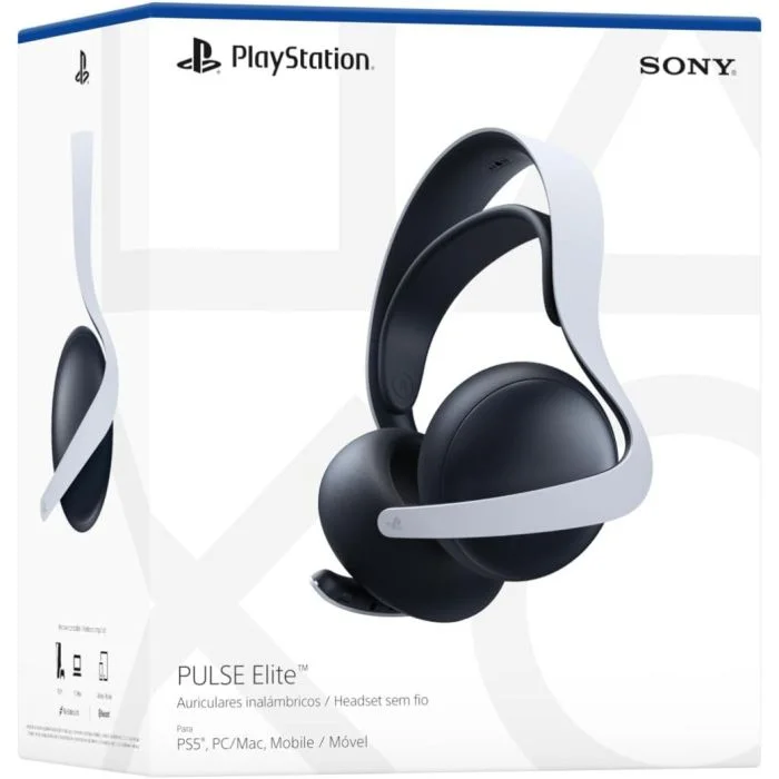 Imagem 2 de 5 do produto Headset Gamer Sony Multi Elite Bluetooth E Usb Ps5 Branco