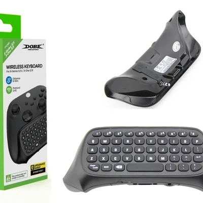 Teclado Chat Pad Para Controle XBOX Series S/x E XBOX One S/x - Dobe Preto