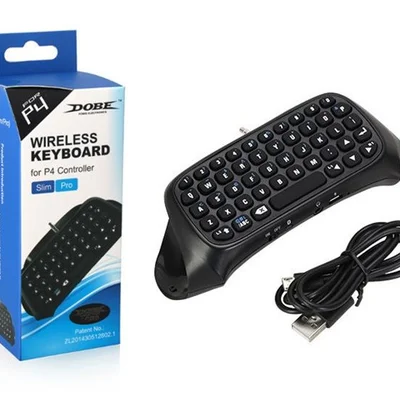 Teclado Chatpad Bluetooth Wireless Para Controle Para Playstation 4