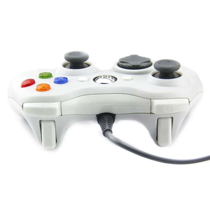Controle Usb Com Fio XBOX 360 Para Computador PC Notebook Branco