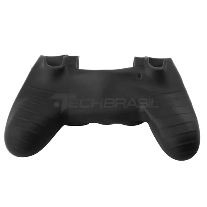 Imagem 3 de 5 do produto Capa Protetora Silicone Para Controle Do Playstation 4 Preta