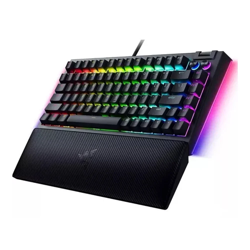 Teclado Blackwidow V4 75 Preto Razer - Rz0305000200 Teclado Blackwidow V4 75 Preto Razer - Rz0305000200
