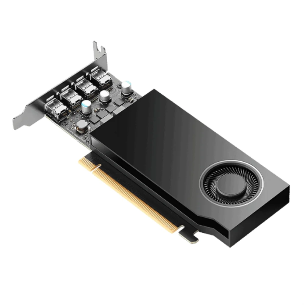 Placa De Vídeo Quadro Pny Nvidia RTX A400 4gb Gddr6 64 Bits 7