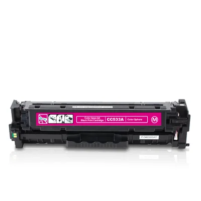 Cartucho De Toner Compatível Laserjet Cp2025, 2025, Cp2025n, Cm2320, 2320, Cc533a, 304a Laserjet Magenta 2.8k