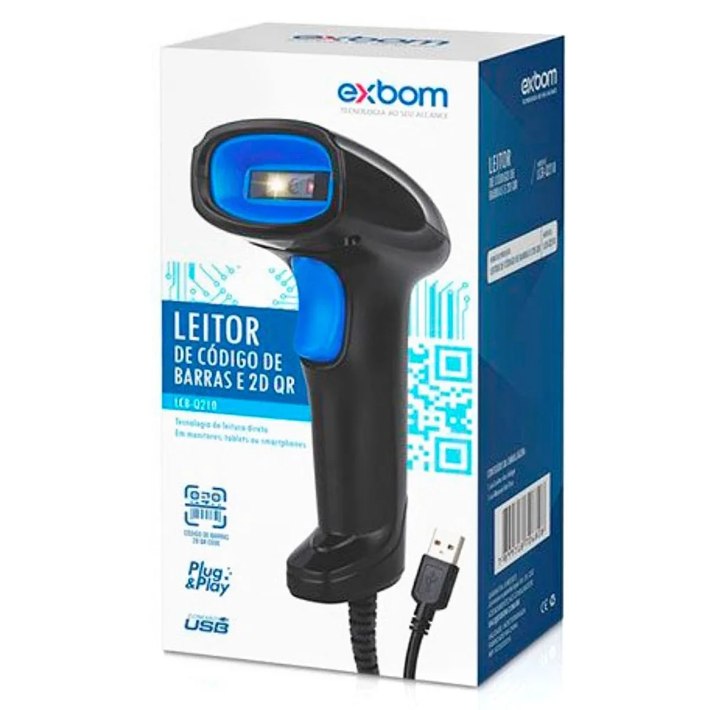 Leitor Nfe E 2d Qr Code Leitor Na Tela Lcb-q210 Exbom Leitor Nfe E 2d Qr Code Leitor Na Tela Lcb-q210 Exbom
