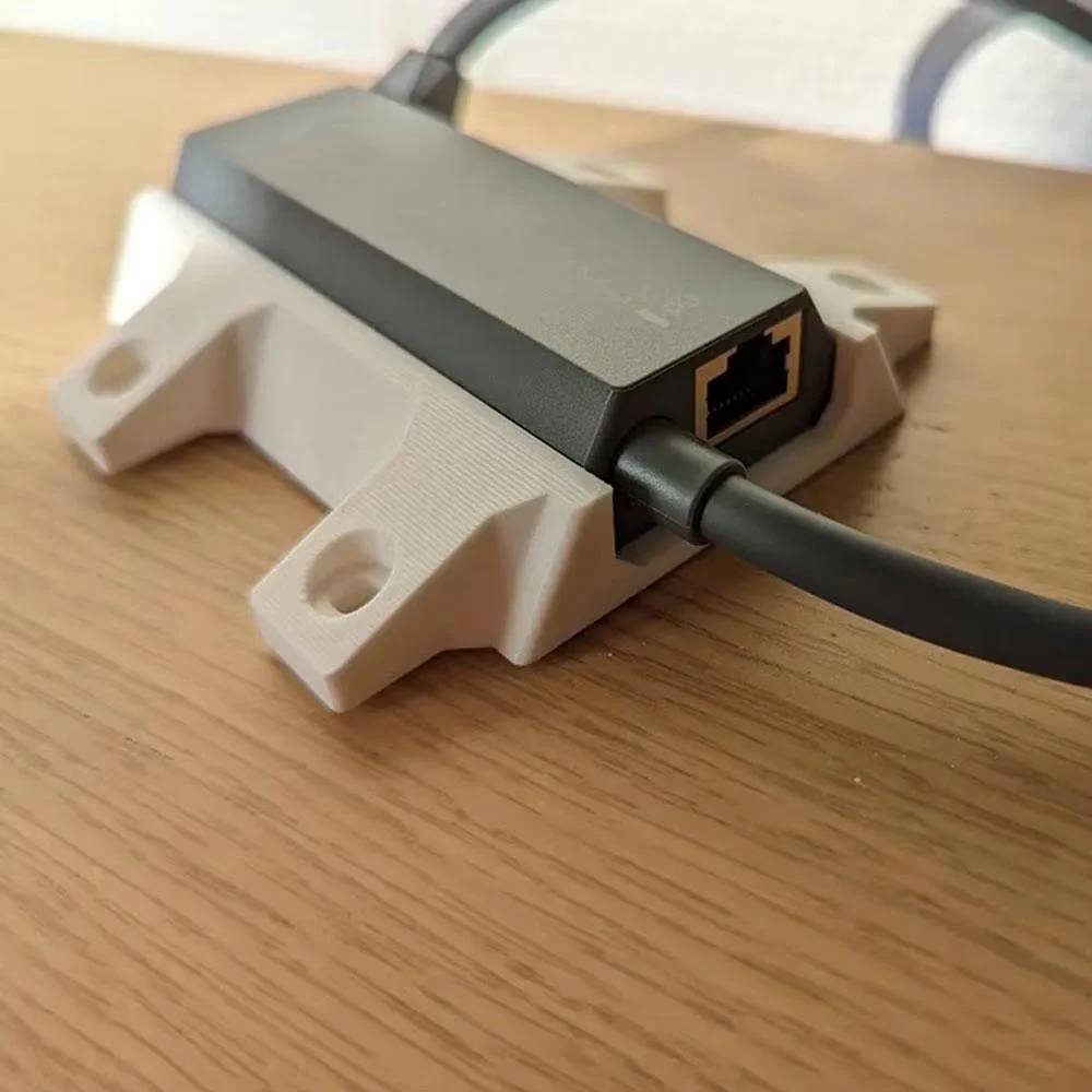 Imagem 2 de 3 do produto Suporte De Parede Para Adaptador Starlink Ethernet Branco