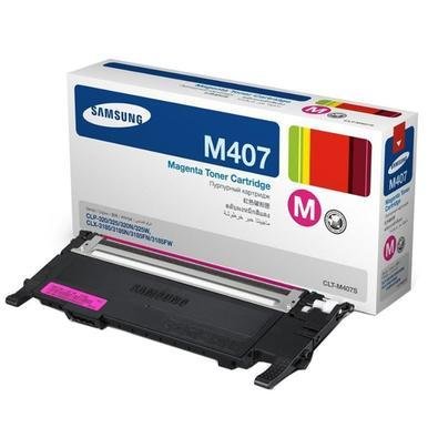 Toner Clt-m407s Magenta P/ Impressora Samsung Clx3185 Clp325