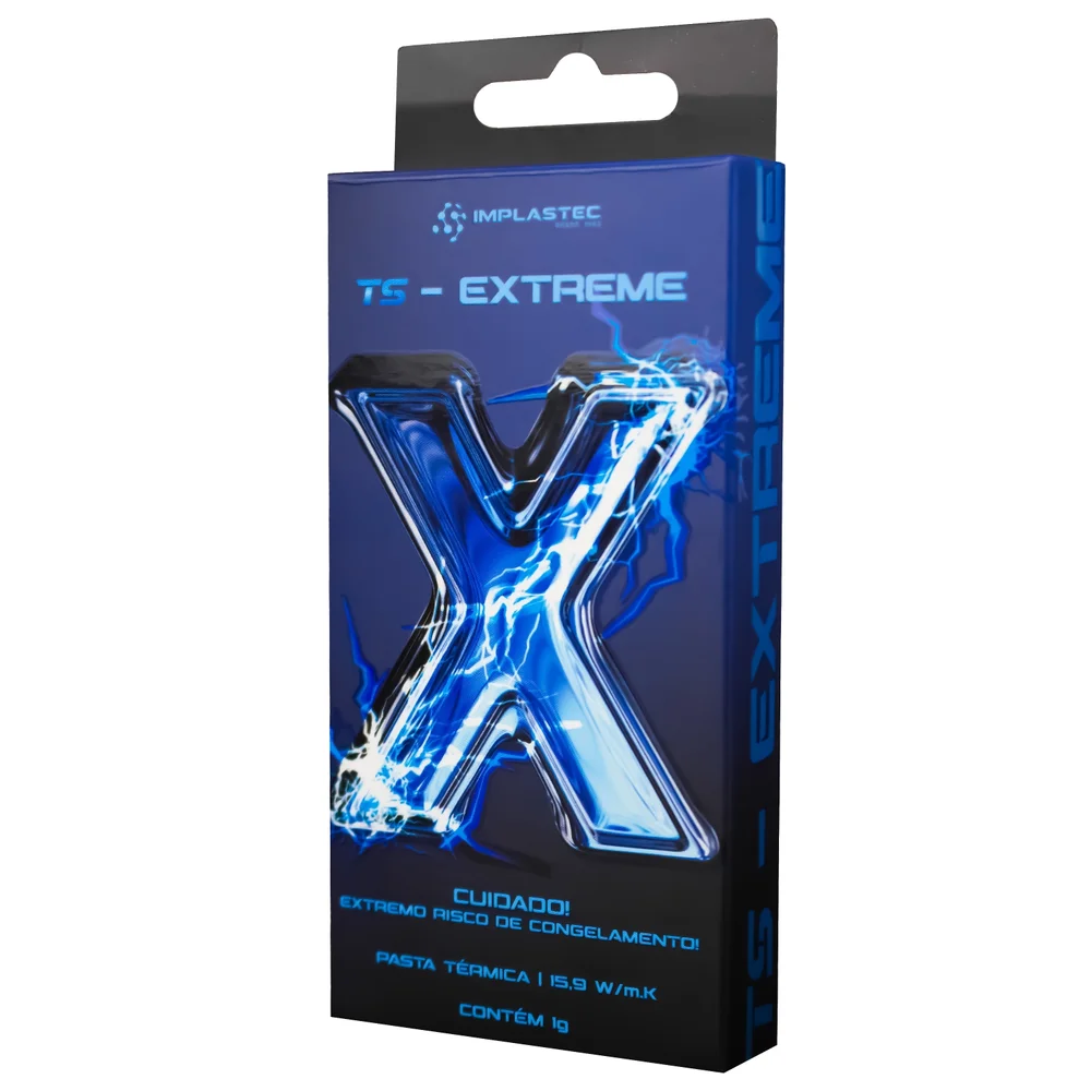 Imagem 4 de 5 do produto Pasta Térmica Implastec Ts Extreme 1g, 15.9w/mk, Patsext1pc