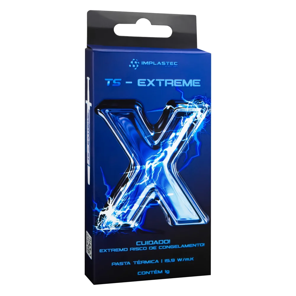 Imagem 5 de 5 do produto Pasta Térmica Implastec Ts Extreme 1g, 15.9w/mk, Patsext1pc