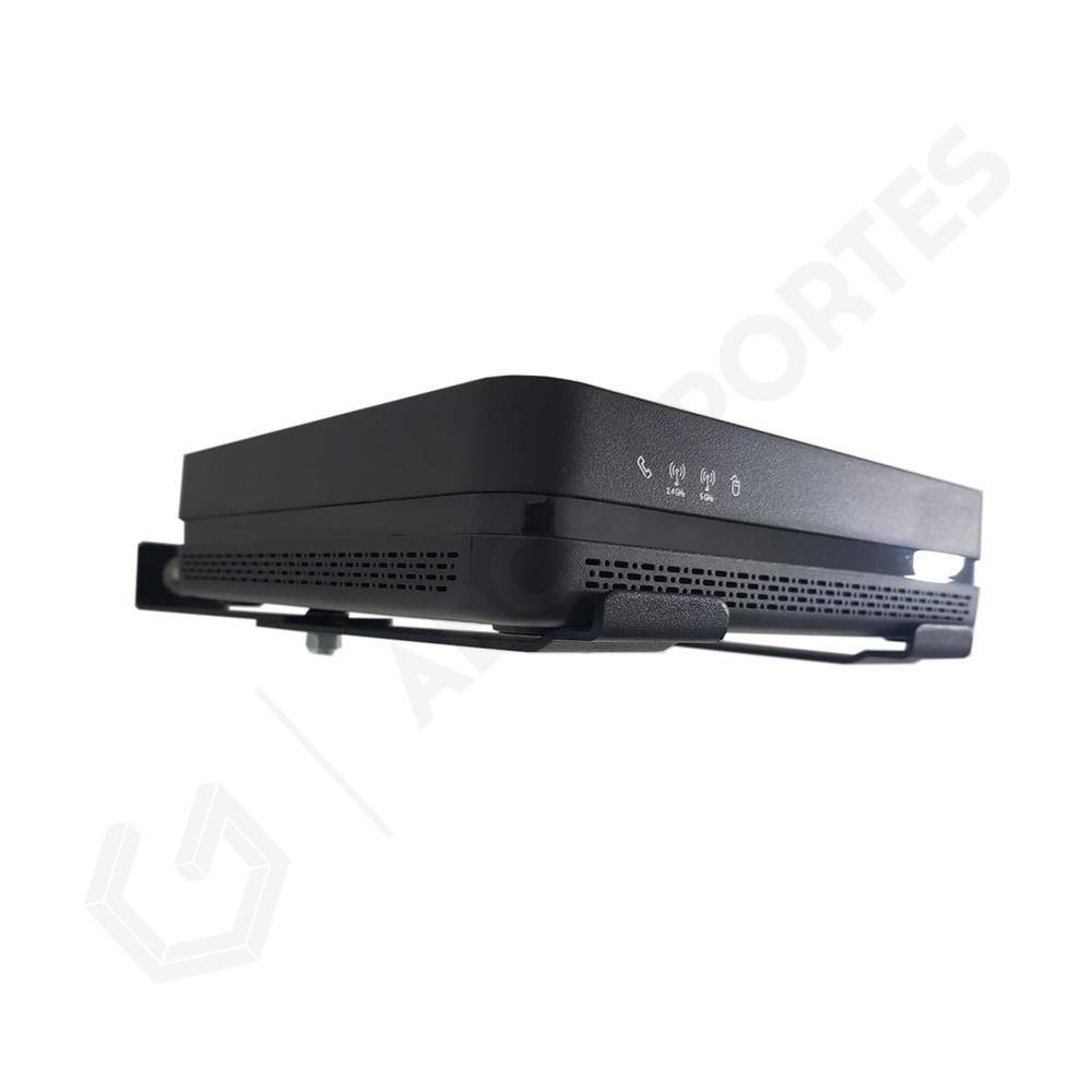 Imagem 2 de 4 do produto Suporte Com Regulagem Para Conversor Digital, Roteador, Dvd, Outro - Lidimar 1080 Cor:preto