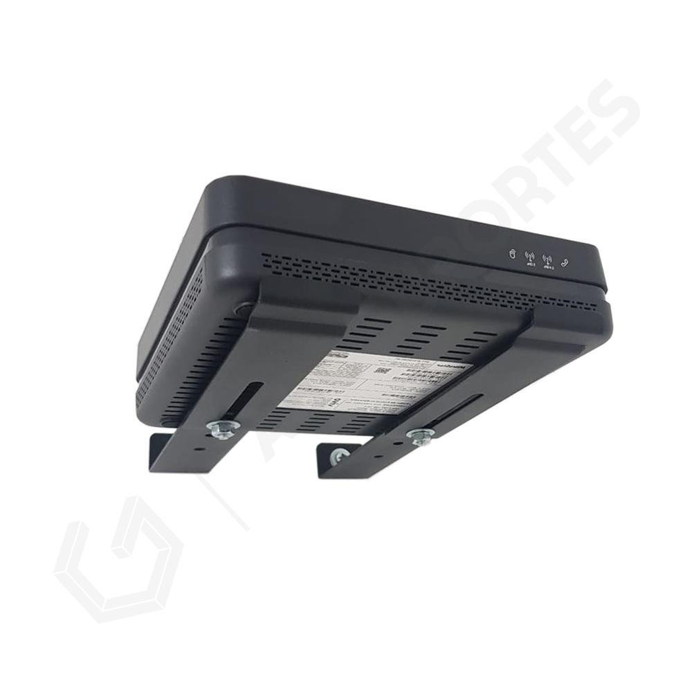 Imagem 4 de 4 do produto Suporte Com Regulagem Para Conversor Digital, Roteador, Dvd, Outro - Lidimar 1080 Cor:preto