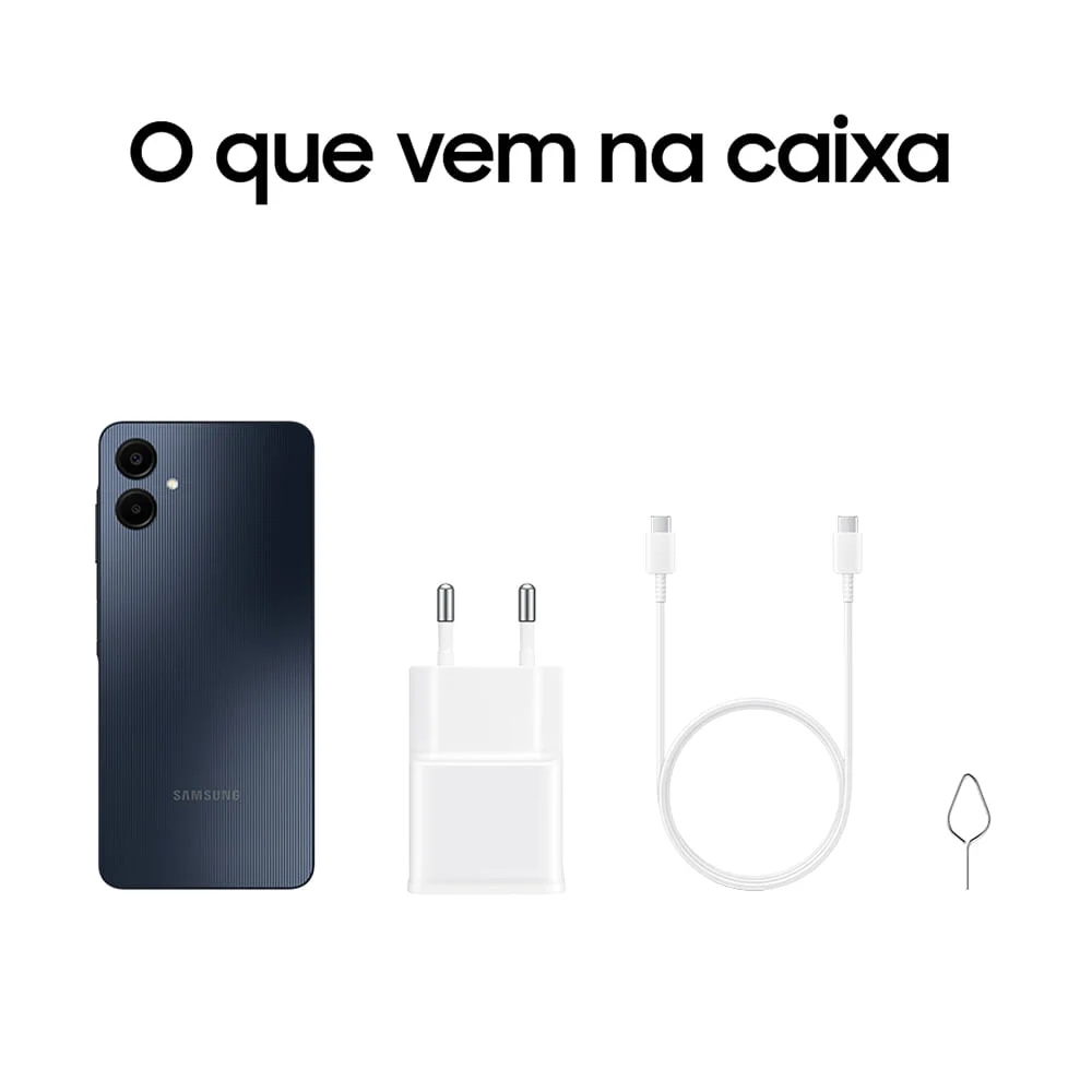Smartphone Samsung Galaxy A06 KaBuM