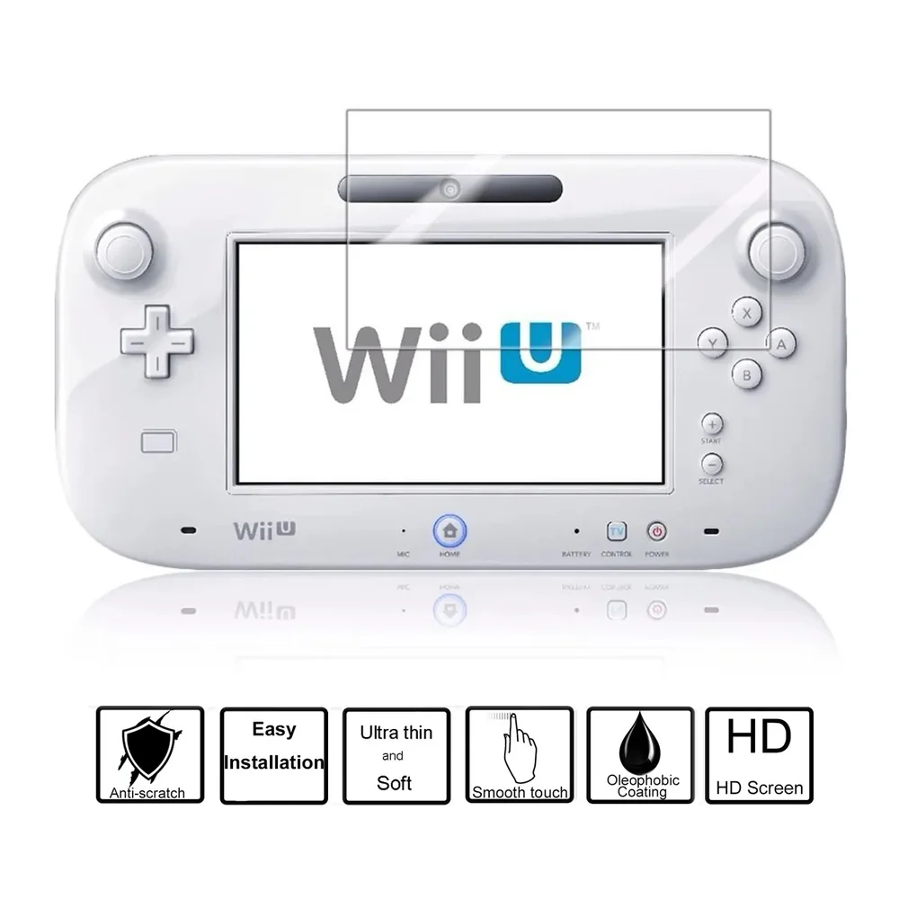 Imagem 3 de 5 do produto Película Protetora Para Tela Do Gamepad Do Nintendo Wii U