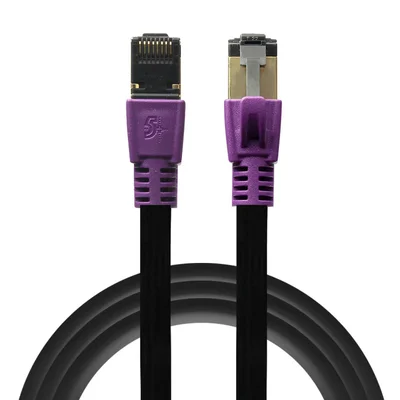 Cabo De Rede Blindado Rj45 Cat8 2000mhz 40gbps 5mts