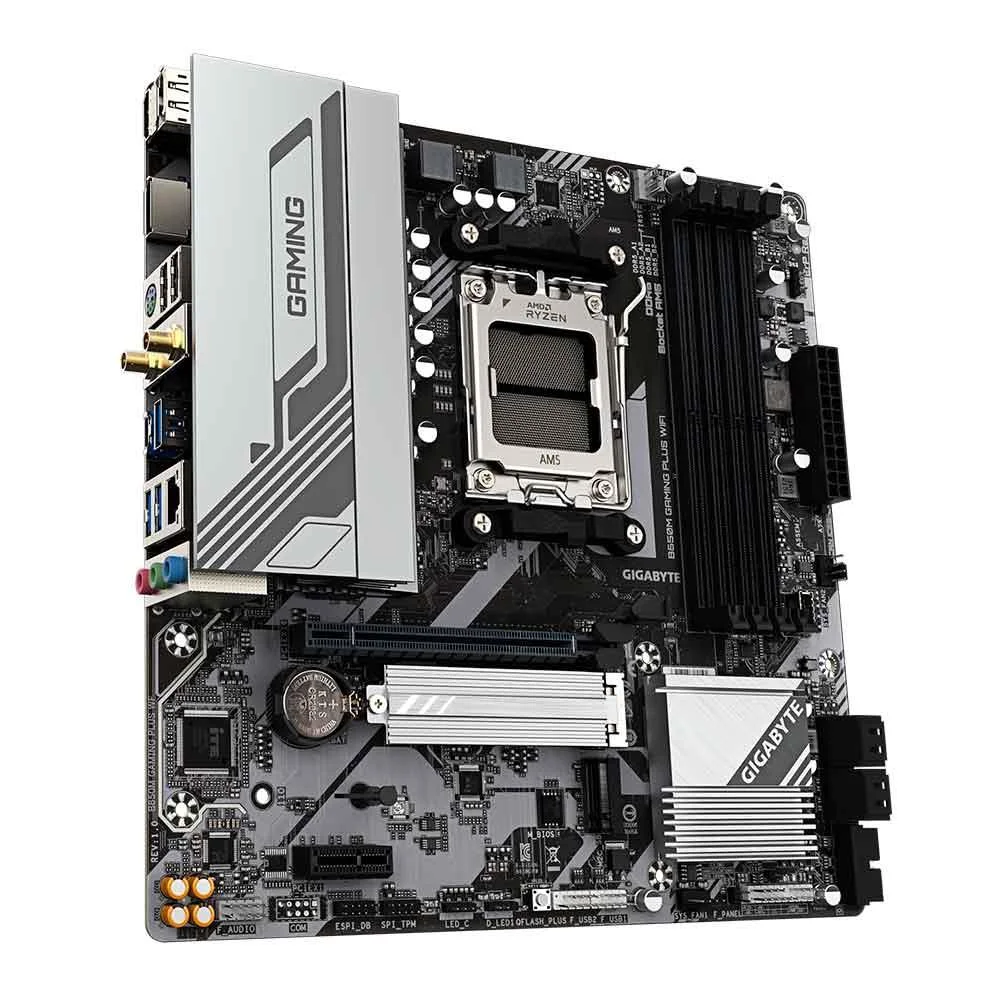 Placa Mãe Gigabyte B650m Gaming Plus Wifi (ver. 1.0), Ddr5, Am5, Micro Atx 7