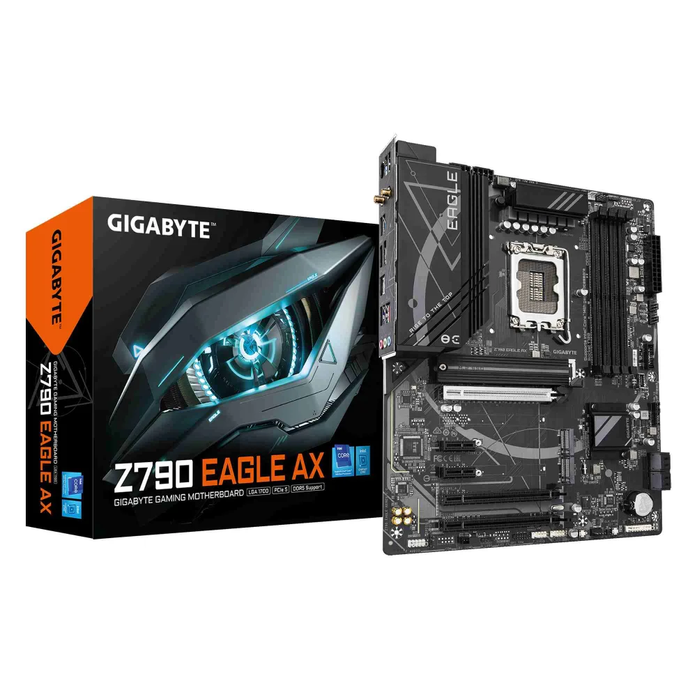 Placa Mãe Gigabyte Z790 Eagle Ax Wifi Intel LGA 1700 Chipset Z790 4xDDR5 Atx