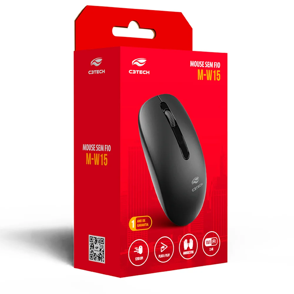Imagem 5 de 5 do produto Mouse C3tech Wireless 2.4ghz