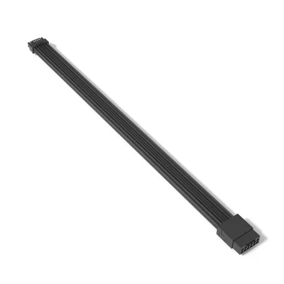 Cabo De Extensão Gpu PCi-e 5.0 12vhpwr 16 (12+4) Pinos, Preto, 300mm, RTX 4080+ e RTX 50 Series