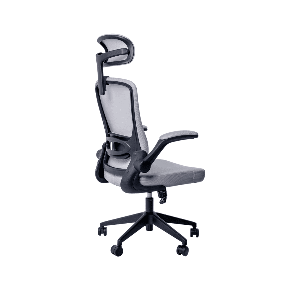 Imagem 5 de 5 do produto Cadeira De Escritório Giratória Cinza Gênesis Owl
