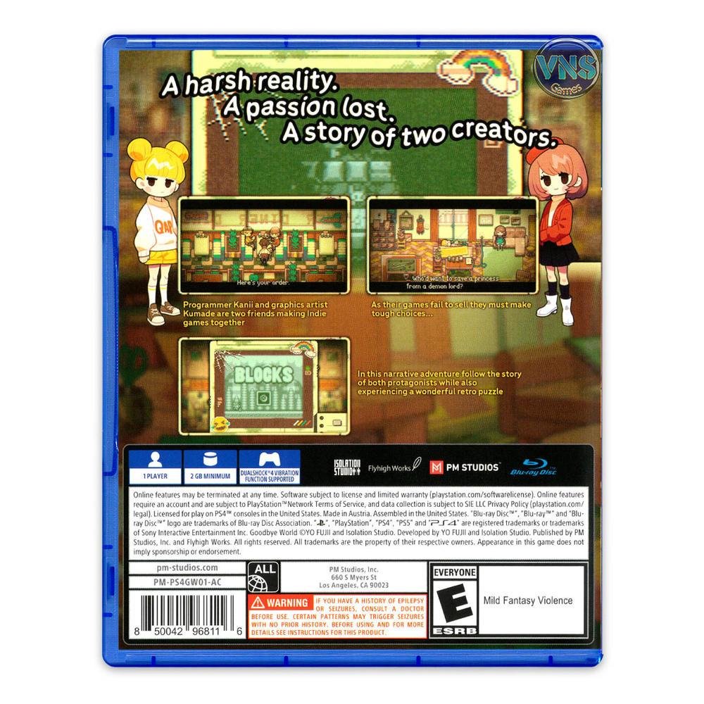 Imagem 4 de 5 do produto Goodbye World - Ps4 - Mídia Física