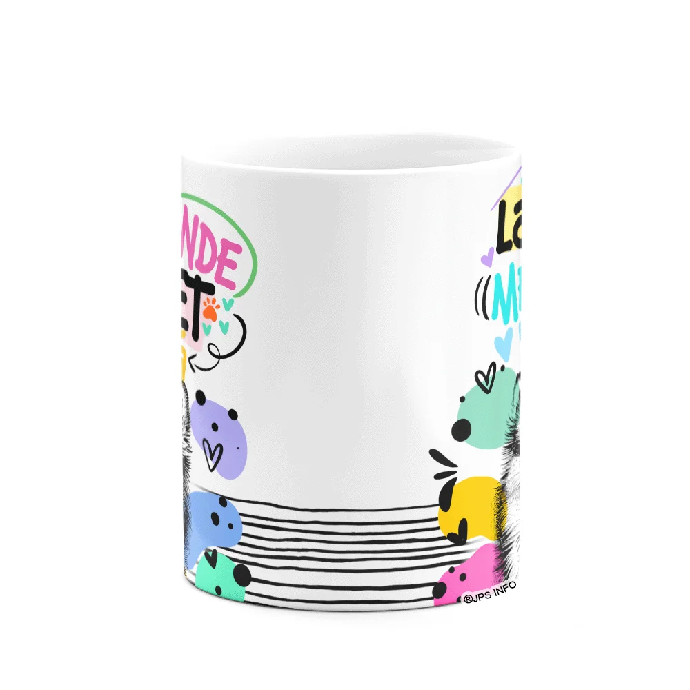 Imagem 2 de 3 do produto Caneca - Lar É Onde Meu Pet Está - Cachorro Lulu Spitz