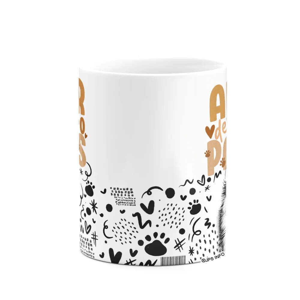 Imagem 2 de 3 do produto Caneca - Amor De Quatro Patas - Cachorro Lulu Spitz