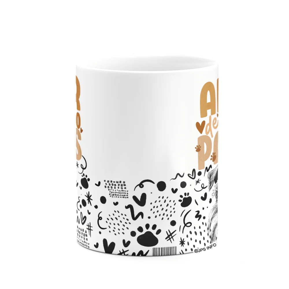 Imagem 2 de 3 do produto Caneca - Amor De Quatro Patas - Cachorro Schnauzer