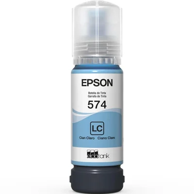 Refil De Tinta Epson T574520 Ciano Claro 70ml L8050  Epson