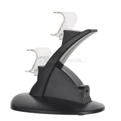 Carregador Duplo Controle Para Playstation 4 Dualschok 4 Base