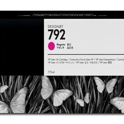 Cartucho De Tinta Hp 792 Cn707a Magenta | Designjet L26100 L26500 L28500