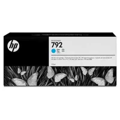 Cartucho De Tinta Hp 792 Cn706a Ciano | Designjet L26100 L26500 L28500