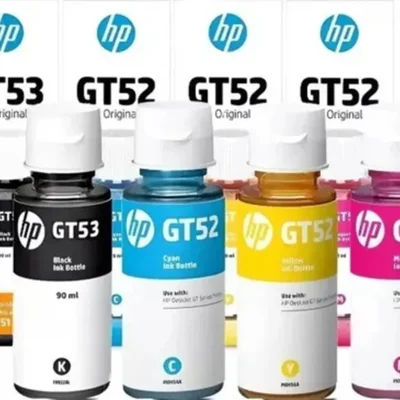 Tinta Hp Gt53 Preto E Kit 3 Cores Gt52 Magenta, Ciano, Amarelo | Gt5822 Ink Tank 416 Smart Tank 517 532 617