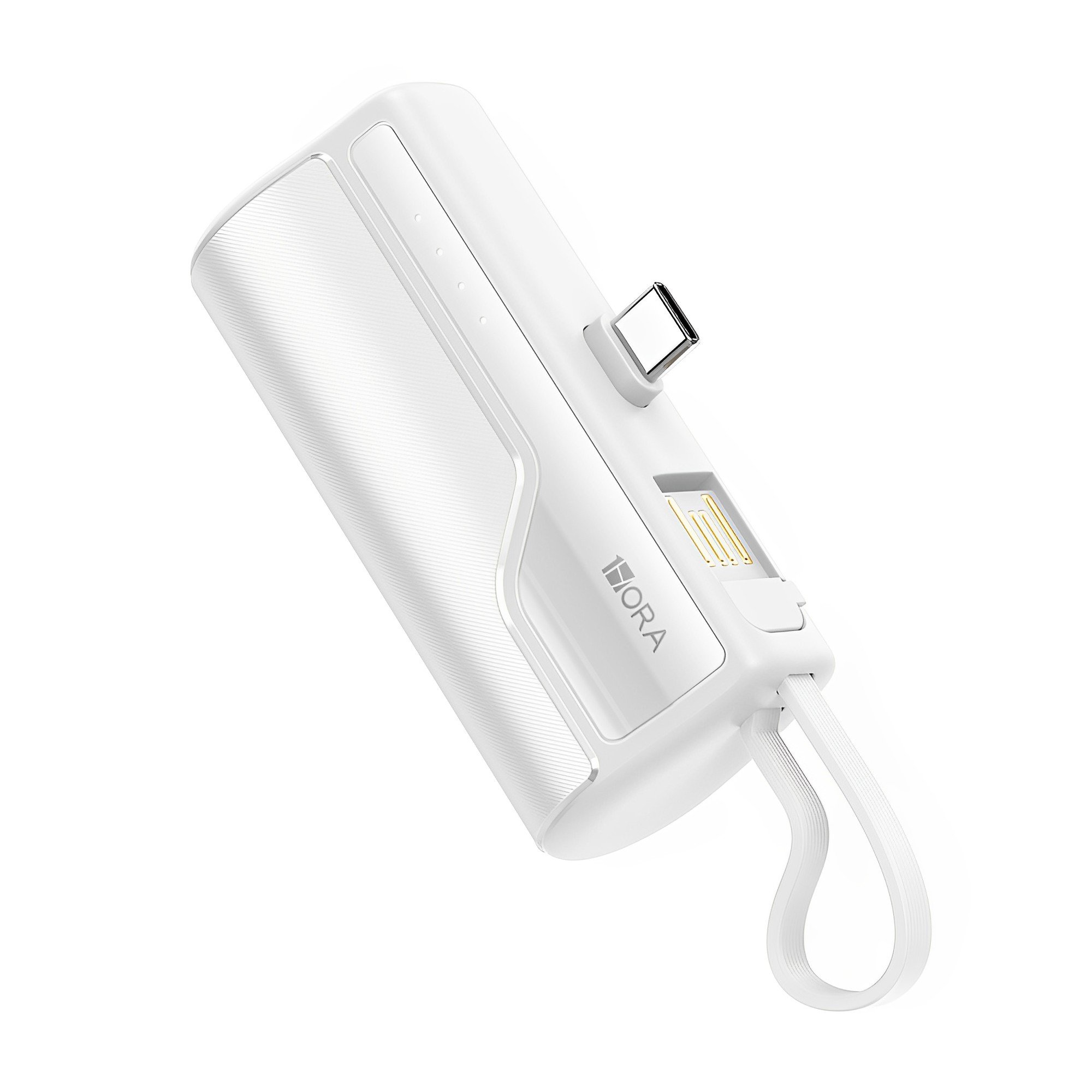 Carregador Portátil 1 Hora Power Bank 4500mah Branco