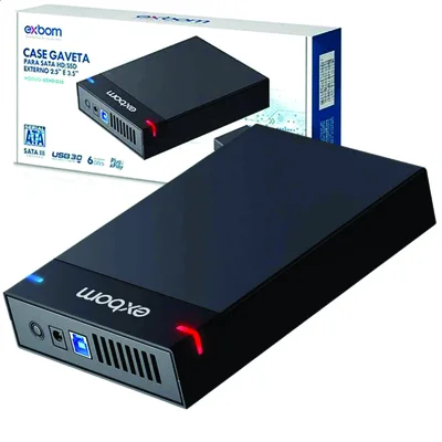 Case Hd Sata 3,5 Externo Usb 3,0 Para Hd De Desk E Note SSD
