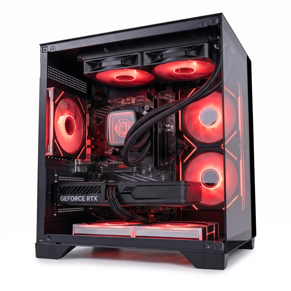 PC Gamer Aquario, AMD Ryzen 7 5700x, 32GB RAM, RTX 3060, SSD 1TB, Windows 11 Pro, Water Cooler 240mm - view 2