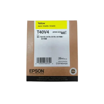 Cartucho De Tinta Epson T40v420 Amarelo T40v | T3170m T3170 T5170