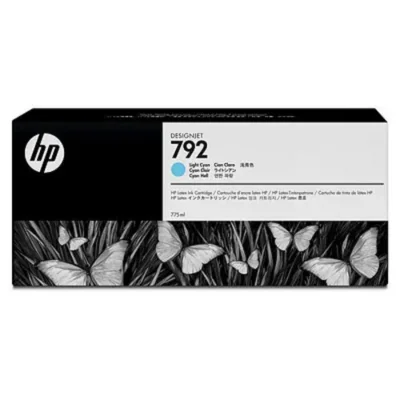 Cartucho De Tinta Hp 792 Cn709a Ciano Claro | Designjet L26100 L26500 L28500