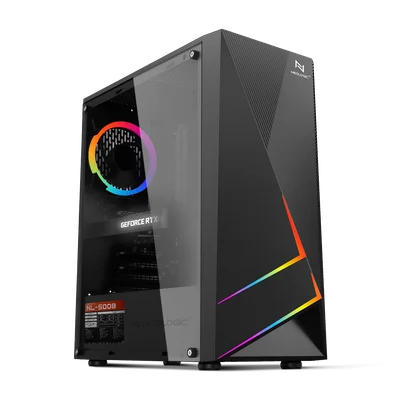 PC Gamer Amd Ryzen 5 5500 16gb 3200mhz (rx 6600 8GB) SSD 240GB, 500w 80 Plus, Neologic - Nli87295