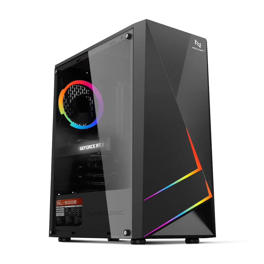 PC Gamer Amd Ryzen 5 5500 16gb 3200mhz (rx 6600 8GB) SSD 240GB, 500w 80 Plus, Balão.info - Nli87295