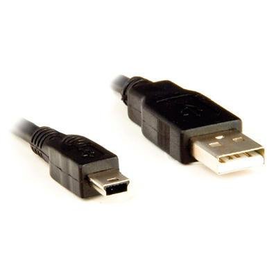 Cabo Usb Para Mini Usb - 5 Pinos - Para Câmera Digital/mp3/celular - 1,8 Metros