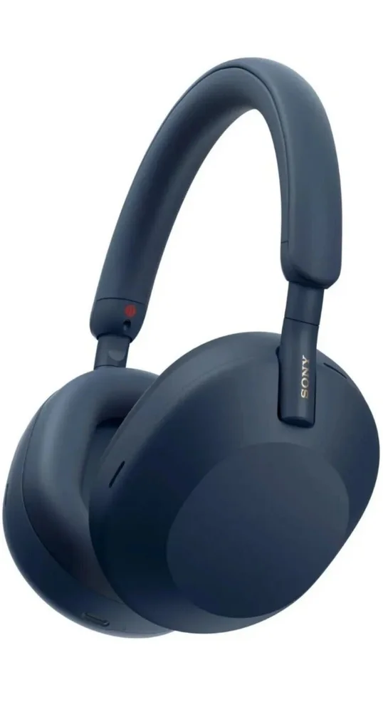 Imagem 4 de 4 do produto Fone De Ouvido Sony Bluetooth Wh-1000xm5l Headphone Over-ear Cancelamento De Ruído Azul Marinho Oem - Wh-1000xm5l
