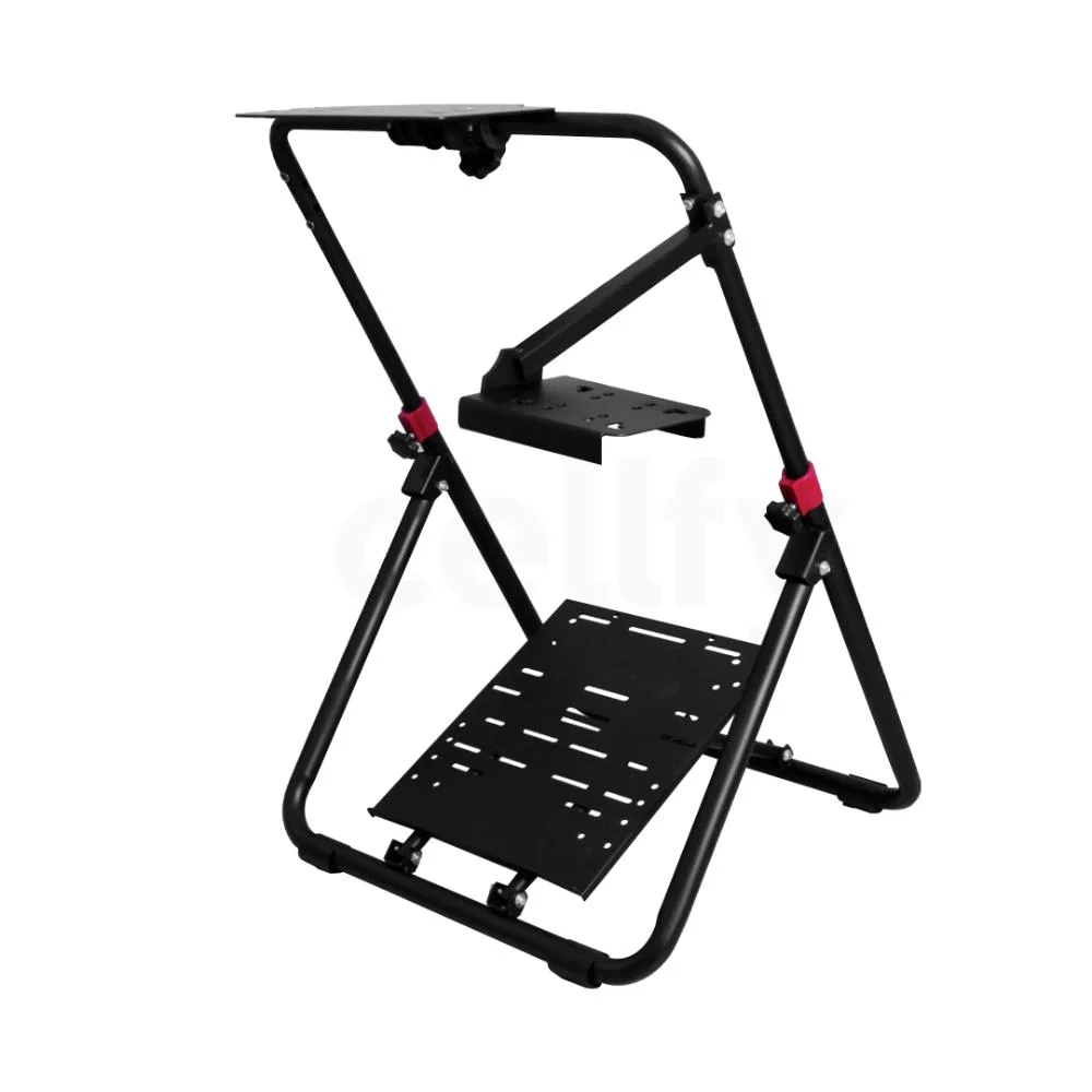 Imagem 2 de 5 do produto Cockpit Suporte Para Volante Gamer Simulador Racing Joystick