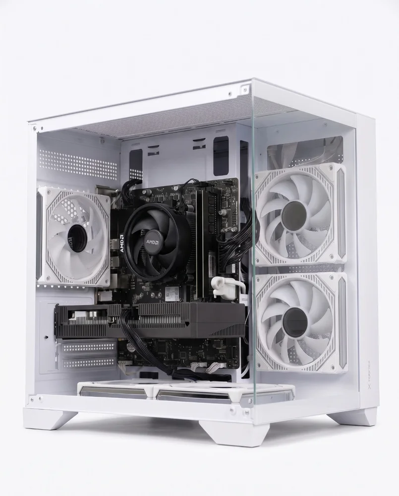 PC Gamer Aquario Branco Ryzen 5 5500 | RTX 2060 Super 8GB | 16GB Ram | SSD Nvme 1TB | Win11 Pro - view 5