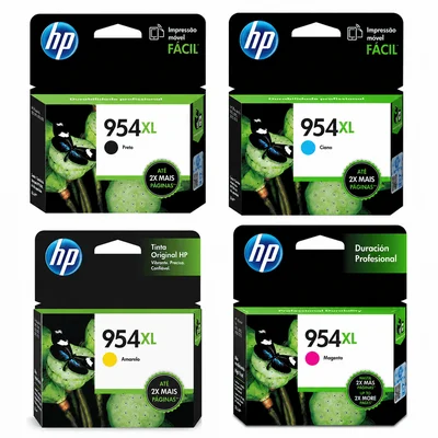 Cartucho de Tinta Hp 954xl L0s71ab | 8700 8710 8715 8720 8716 8725 8210 8740 kit