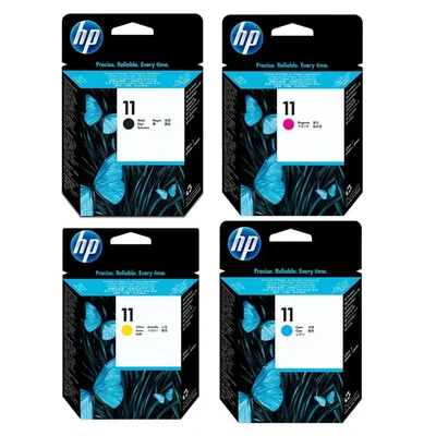 Cabeça De Impressao 11 Hp  Kit 4 Cores