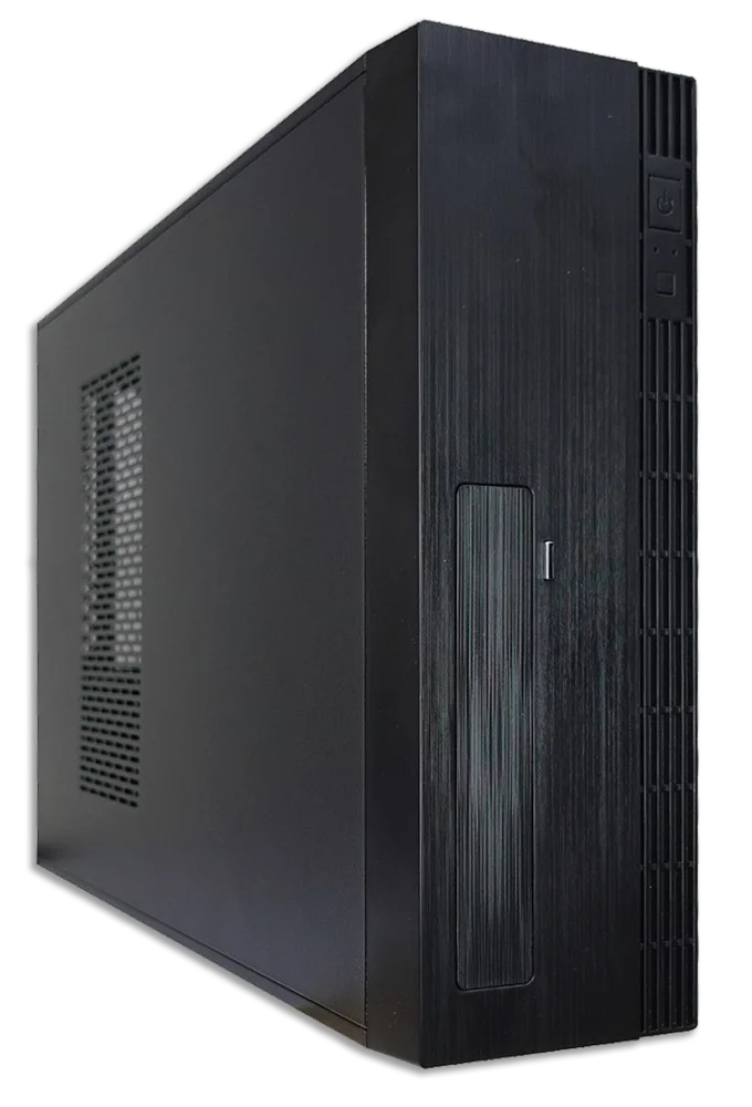 Computador PC Slim I5 16gb Ram SSD 960gb Monitor 31.5 Curvo - Preto - view 3