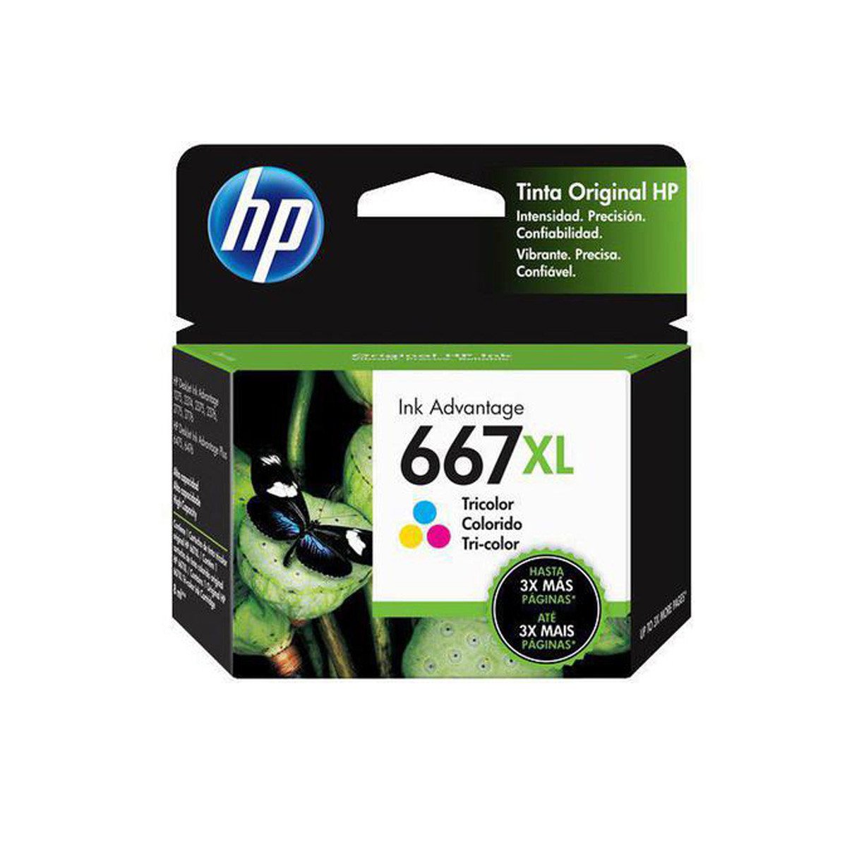 Cartucho De Tinta Hp 667xl 3ym80ab Color | Deskjet Ink Advantage 2776
