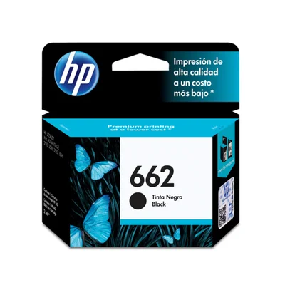 Cartucho De Tinta Hp 662 Cz103ab preto | Deskjet 1015 1510 2510